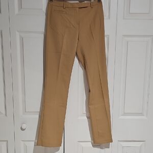 Express Tan Straight-Leg Dress Pants – Size 1/2R